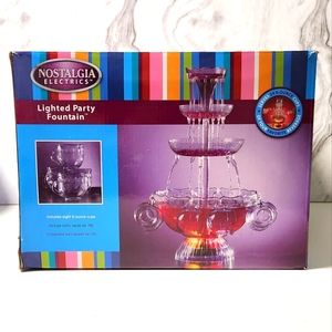 Nostalgia Lighted Party Fountain